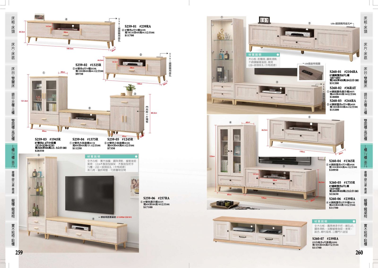 259.260,台南傢俱,家具批發,家具,系統傢俱,傢俱批發,台南家具工廠,傢俱